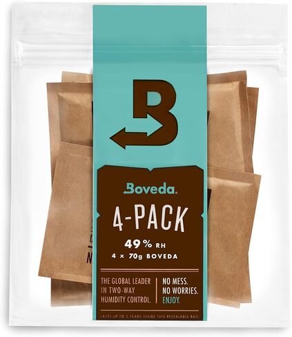 Boveda 49% Two-Way Humidity Control Replacement Packs for Boveda Starter Kits for Music – 12 Pack – Moisture Absorbers for Instrument Cases – Humidifier Packs – Individually Wrapped Hydration Packets in Saudi Arabia