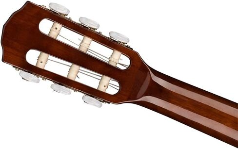 جيتار صوتي من Fender FA-15N 3/4 من النايلون، لوحة أصابع من خشب الجوز، طبيعي - 0971160121 حزمة مع 12 قطعة جيتار وقماش تلميع الصوت السائل in Kuwait