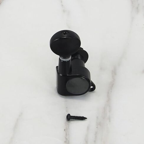 FLEOR 6R Sealed Guitar Tuners Machine Heads Tuning Pegs Keys Set Chrome Fit Electric Guitar Part in Kuwait