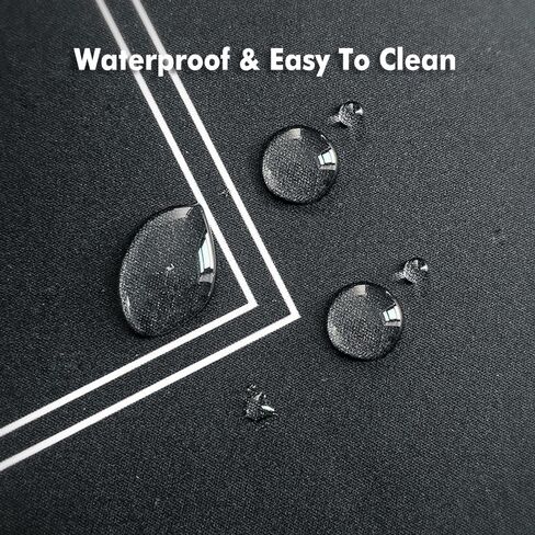 Poker Mat for Texas Hold'em Table Top - Extra Water-Repellent, Hemmed Edges, Noise Reduction Mat in Saudi Arabia