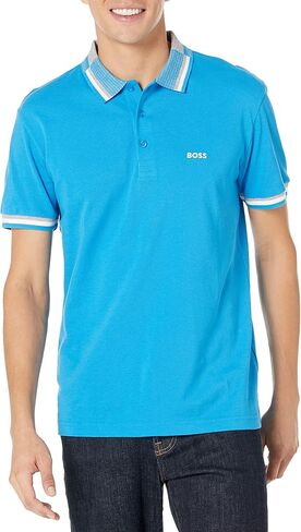 BOSS Men's Pique Short Sleeve Polo Shirt in Saudi Arabia