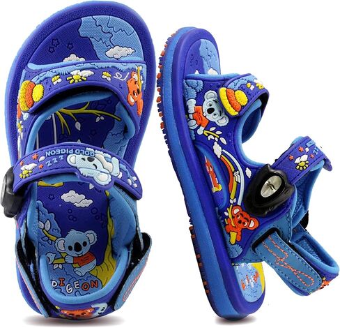 Gold Pigeon Shoes Easy SNAP LOCK Outdoor Water Kids Toddler Sandals for Girls & Boys. Everyday, Vocation, Pool, Summer, Beach Essentials. in Kuwait