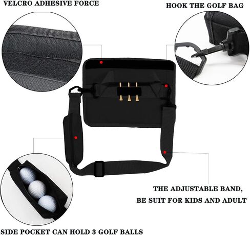 Lightweight Golf Club Bags for Men Women Kids Mini with Pouch Driving Range Course Clubs Carrier Small Sunday Golf Bag Carry Case Black Blue Purple in Saudi Arabia