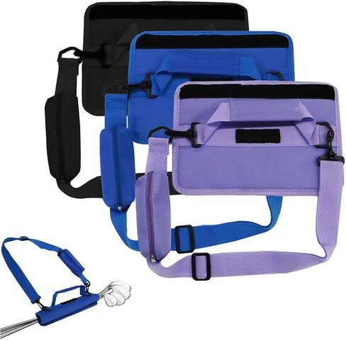 Lightweight Golf Club Bags for Men Women Kids Mini with Pouch Driving Range Course Clubs Carrier Small Sunday Golf Bag Carry Case Black Blue Purple in Kuwait