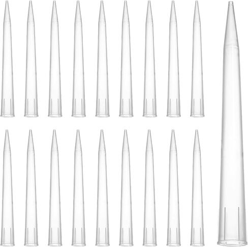 10 مللي ماصة نصائح 100 قطعة ، نصائح ماصة عالمية للمختبر ، نصائح التعامل مع السائل الشفاف MicroPipette ، قابلة للتعقيم للمنزل والمدرسة المختبرية in Kuwait