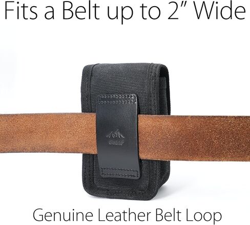 diodrio EDC Belt Pouch for Men Women, Small Utility Holster Pouch with Belt Loop for Hiking, Fishing, Camping, Snap Closure, Classic Waxed Canvas, Olive Small in Saudi Arabia