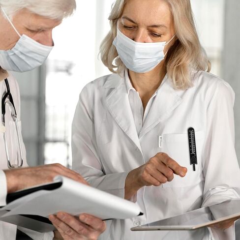 8 Pack ECG Calipers for Nurses, Metal ECG Caliper with Ruler, Electrocardiogram Divider for Nursing，Electrocardiographs Measuring Tool for Doctors, Gift for Nurses, Medical Student - Black in Kuwait