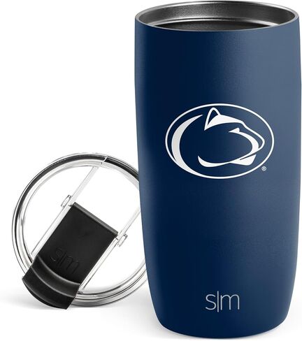 Simple Modern Officially Licensed Collegiate Ohio State Buckeyes 16oz Travel Coffee Tumbler with Flip Lid | NCAA Football Gifts for Men, Women | Voyager Collection | Ohio State University in Kuwait