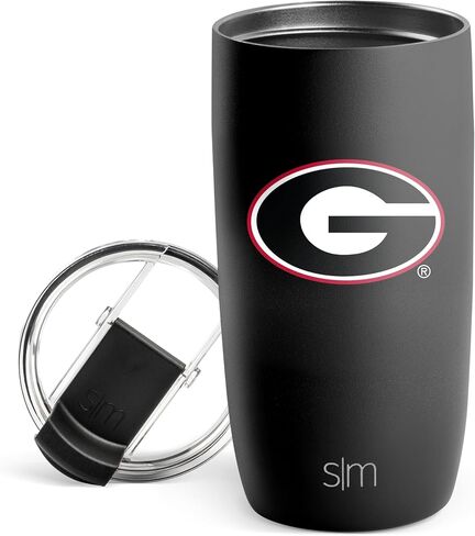 Simple Modern Officially Licensed Collegiate Ohio State Buckeyes 16oz Travel Coffee Tumbler with Flip Lid | NCAA Football Gifts for Men, Women | Voyager Collection | Ohio State University in Kuwait