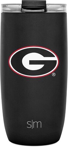 Simple Modern Officially Licensed Collegiate Ohio State Buckeyes 16oz Travel Coffee Tumbler with Flip Lid | NCAA Football Gifts for Men, Women | Voyager Collection | Ohio State University in Kuwait