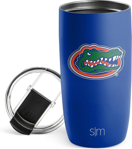 Simple Modern Officially Licensed Collegiate Ohio State Buckeyes 16oz Travel Coffee Tumbler with Flip Lid | NCAA Football Gifts for Men, Women | Voyager Collection | Ohio State University in Kuwait