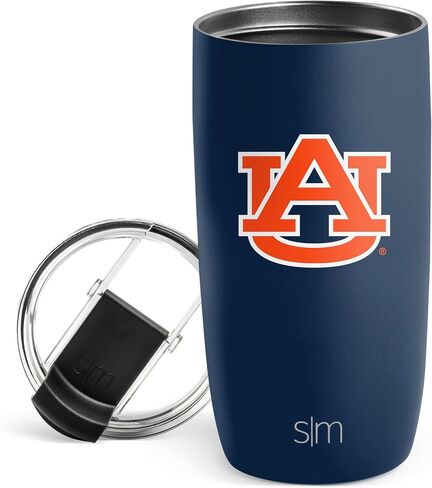 Simple Modern Officially Licensed Collegiate Ohio State Buckeyes 16oz Travel Coffee Tumbler with Flip Lid | NCAA Football Gifts for Men, Women | Voyager Collection | Ohio State University in Kuwait