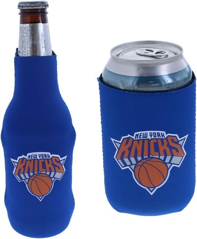 NBA Basketball Team Color Logo Can & Bottle Holder Insulator Beverage Cooler Set (Boston - Solid Logo (Celtics)) in Saudi Arabia