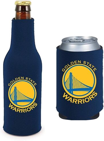 NBA Basketball Team Color Logo Can & Bottle Holder Insulator Beverage Cooler Set (Boston - Solid Logo (Celtics)) in Saudi Arabia