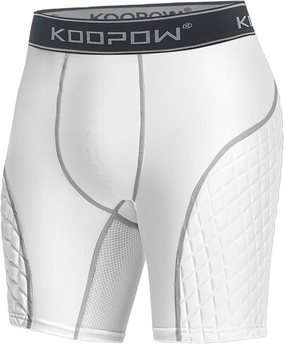 KOOPOW Adult Padded Sliding Shorts Men Slider Shorts Sliding Pads for Baseball, Football, Lacrosse, Hockey in Saudi Arabia