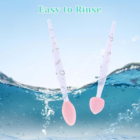 4Pcs Cat Acne Brush Set, Cat Acne Chin Treatment, Black Seed Exfoliating Brush, Dual Sided Silicone Cat Brush, for Cats Chin Acne and Blackhead Exfoliation in Saudi Arabia