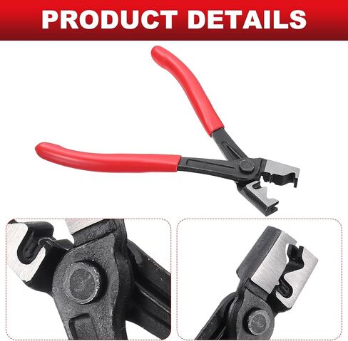 HARFINGTON 2pcs Hose Clamp Pliers Spring Clips Clic-R Type Pliers for Fuel Coolant Lines Vehicles Automotive Coolant Radiator Heater Water Hose in Saudi Arabia
