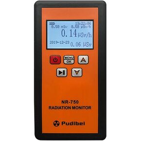 Kavolet Nuclear Radiation Detector, Beta Gamma X-ray Tester, NR-750 Household Radioactive Tester, LCD Display, Geiger Counter Radiation Detector, Triple Alarm