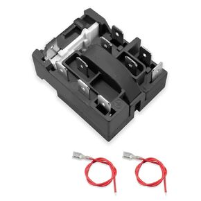 Overload Protector Relay Fit for Haier Midea Homa Hisense Refrigerator Compressor, Freezer PTC Start Relay Replacement Part QPS2-C4R7MD3, 1PCS