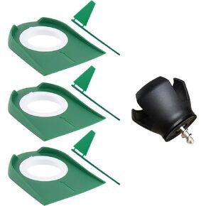 3 Pack Putting Cups with Flags, Mini Golf Game with Golf Ball Retriever, Build Your Own Course at Home, The Office or on The Green, Golf Putting Cup Set for Backyard Indoor Outdoor