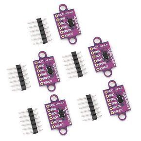 5Pcs VL53L0X Time-of-Flight (ToF) 940nm Laser Ranging Sensor Breakout GY-VL53L0XV2 Distance Measurement Module IIC for Arduino