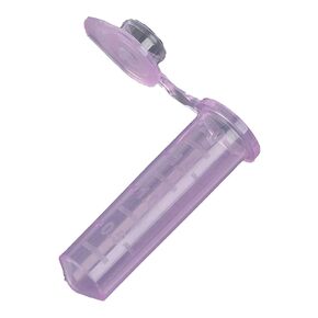 Globe Scientific 111564V Polypropylene Graduated Micro centrifuge Tube with Snap Cap, 1.5ml Capacity, Violet, Rnase/Dnase and Pryogen Free Certified, Pack of 500