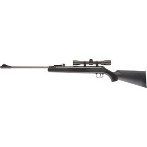 Umarex unisex adult Ruger Blackhawk .177 Caliber Pellet Gun with 4x32mm Scope Air Rifle, Black, Large US