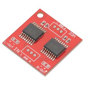 Dual Channel DRV134 Unbalanced to Balance Board Use for Balanced Input Power Amplifier Board