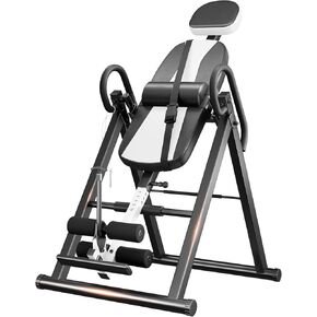 Dripex Heavy Duty Gravity Inversion Table 300 lbs Capacity with Adjustable Protective Belt Inversion Table for Back Pain Relief Updated