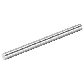 uxcell 304 Stainless Steel Rods, 17mm x 254mm Metal Solid Shaft Round Rod Lathe Bar Stock for Model Plane Cars Ship DIY Craft Metal Working