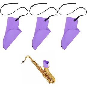 3 Pcs Clarinet Swab Cloth, Instrument Cleaner Cloth Clarinet Cleaning Cloth for Inside, Clarinet Accessories Cleaning Swab Cleaning Kit Suitable for Clarinet Piccolo Flute Saxophone