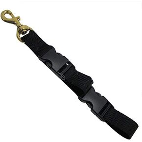 Scuba Choice Scuba Diving BC Fin and Mask Keeper with Quick Release Loop Lanyard, Black