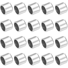 MECCANIXITY 20 Pcs Ultrasonic Module Distance Sensor TCT40-16R/T High Precision Distance Measuring Transducer Ultrasonic Ranging Sensor, Silver