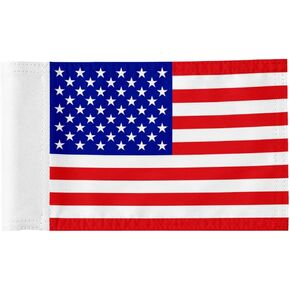 Standard Golf Flag Double Side American Golf Pin Flag Practic Putting Green Golf Flag For Backyard Garden Double-Sewn 600D Nylon Miniature Pin Flag Regulation Tube Flag 20"L x 13"H