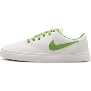 Nike SB Check Canvas Big Kids' Skate Shoes (905373-018, Phantom/Summit White/Sail/Chlorophyll)