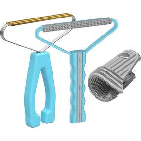 Pet Hair Remover,Pet Hair Removal Soft Brush,Fabric Shaver,Lint Remover,Lint Cleaner Pro,Carpet Rake,Dog Hair Remover and Cat Hair Remover for Rugs,Couch,Pet Towers(3 PCS)