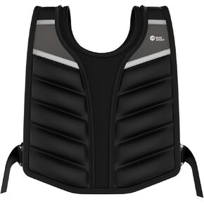 Weighted Vest,10lb/15lb/20lb Weight Vest with Reflective Stripe for Men Women Kids,Body Strength Training Weight Vest for Fitness,Workout,Running,Training