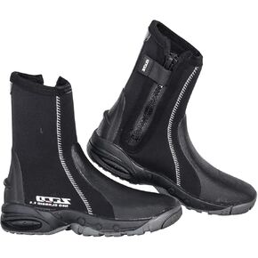 ZCCO 5mm Neoprene Diving Boots with Anti-Slip Rubber Sole, Scuba Snorkeling Boots, Ideal for Water Sports, Black