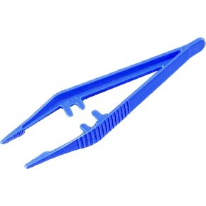 Sterile Forceps Tweezers, Fine Point, 5 Inches (100, ABS-Individual Wrap)