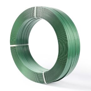 U.S. Solid Packaging 3/4" x 0.039" x 2723ft. Length Polyester PET Strapping Roll Green, UV, Water, and Rust Resistance