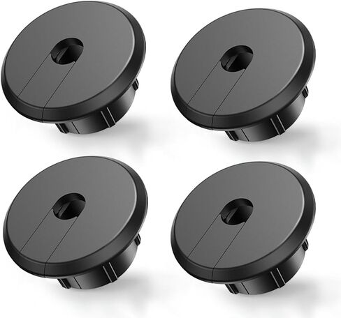 Wall Bushing Grommet for Starlink Dishy Router Ethernet Adapter Cable, Starlink Cable Routing Kit Feed-Through for 1 inch Wall Hole and Furnitures Wire Hole(White, 2 Pack) in Saudi Arabia