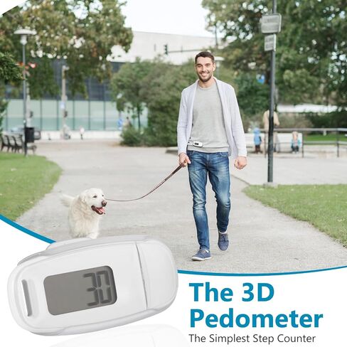 عداد خطوات ثلاثي الأبعاد لمشبك المشي على عداد الخطى، عداد خطوات بسيط ثلاثي الأبعاد للمشي، عداد خطوات دقيق لتعقب الخطوات الأساسية مع شاشة عرض كبيرة لتعقب المشي للرجال والنساء والأطفال والكبار وكبار السن in Kuwait