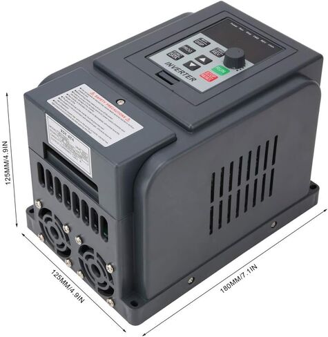 VFD Variable Frequency Drive 2.2kW,220VAC Single to 3 Phase 380V Drive Inverter,Adjustable PWM Variable Motor Speed Control Inverter,for Controlling The Motor Start Stop CW/CCW Etc in Saudi Arabia