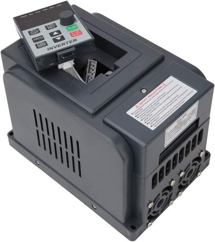 VFD Variable Frequency Drive 2.2kW,220VAC Single to 3 Phase 380V Drive Inverter,Adjustable PWM Variable Motor Speed Control Inverter,for Controlling The Motor Start Stop CW/CCW Etc in Saudi Arabia