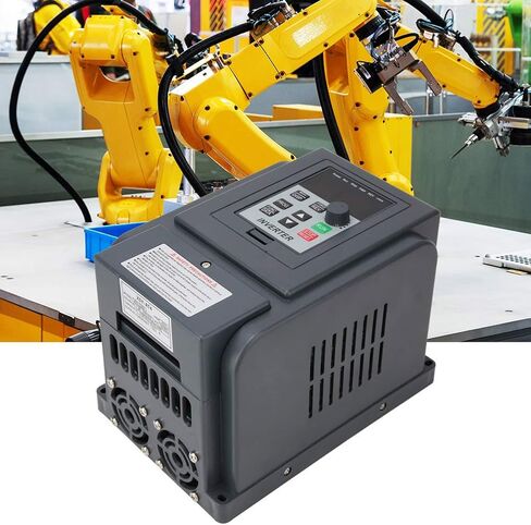VFD Variable Frequency Drive 2.2kW,220VAC Single to 3 Phase 380V Drive Inverter,Adjustable PWM Variable Motor Speed Control Inverter,for Controlling The Motor Start Stop CW/CCW Etc in Saudi Arabia