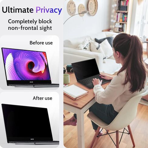 Computer Privacy Screen 34 Inch for 21:9 Curved Monitor, Removable 34inch Anti Blue Light Anti Glare Monitor Privacy Filter Shield in Saudi Arabia