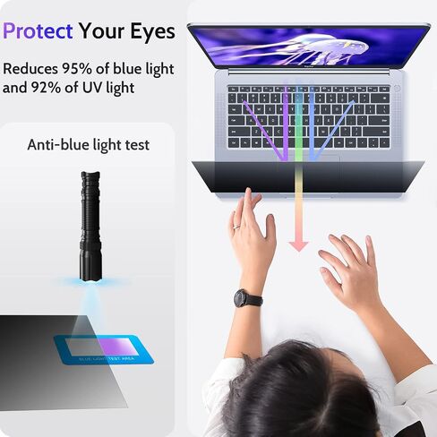 Computer Privacy Screen 34 Inch for 21:9 Curved Monitor, Removable 34inch Anti Blue Light Anti Glare Monitor Privacy Filter Shield in Saudi Arabia