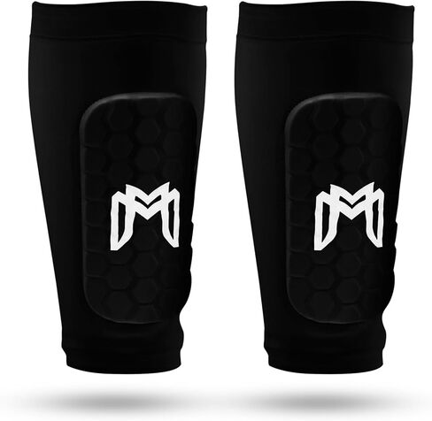 Mini Shin Guards Soccer – Built in Mini Shin Pad Sleeves for Mens, Women, Teens – Small Shin Guards, Perfect for High Level Players - Lightweight, Breathable in Kuwait