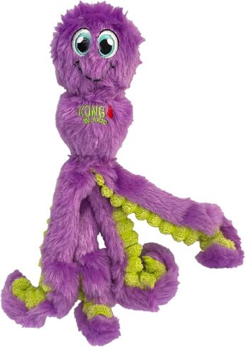 KONG Wubba Octopus Tug and Fetch Squeak Dog Toy Assorted Colors (Small) in Saudi Arabia