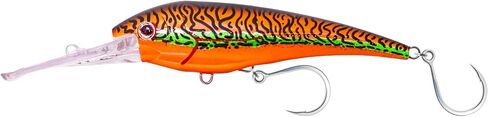 Nomad Design DTX Minnow 200 Patented Autotune System-Distressed Baitfish Swimming Action, Hydrospeed Belly Eyelet, Fast Trolling, BKK Diablo 5X Singles 11/0 Hooks, 200 SNK 8, 40ft, Nuclear Coral Trout in Saudi Arabia